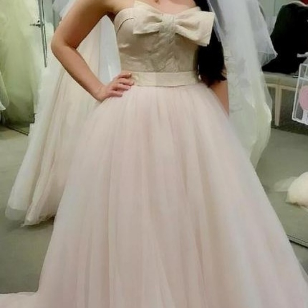 Vera Wang Wedding Dress size 8 and Veil